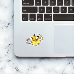 Adventurous Sparks - Pikachu Exploration Stickers