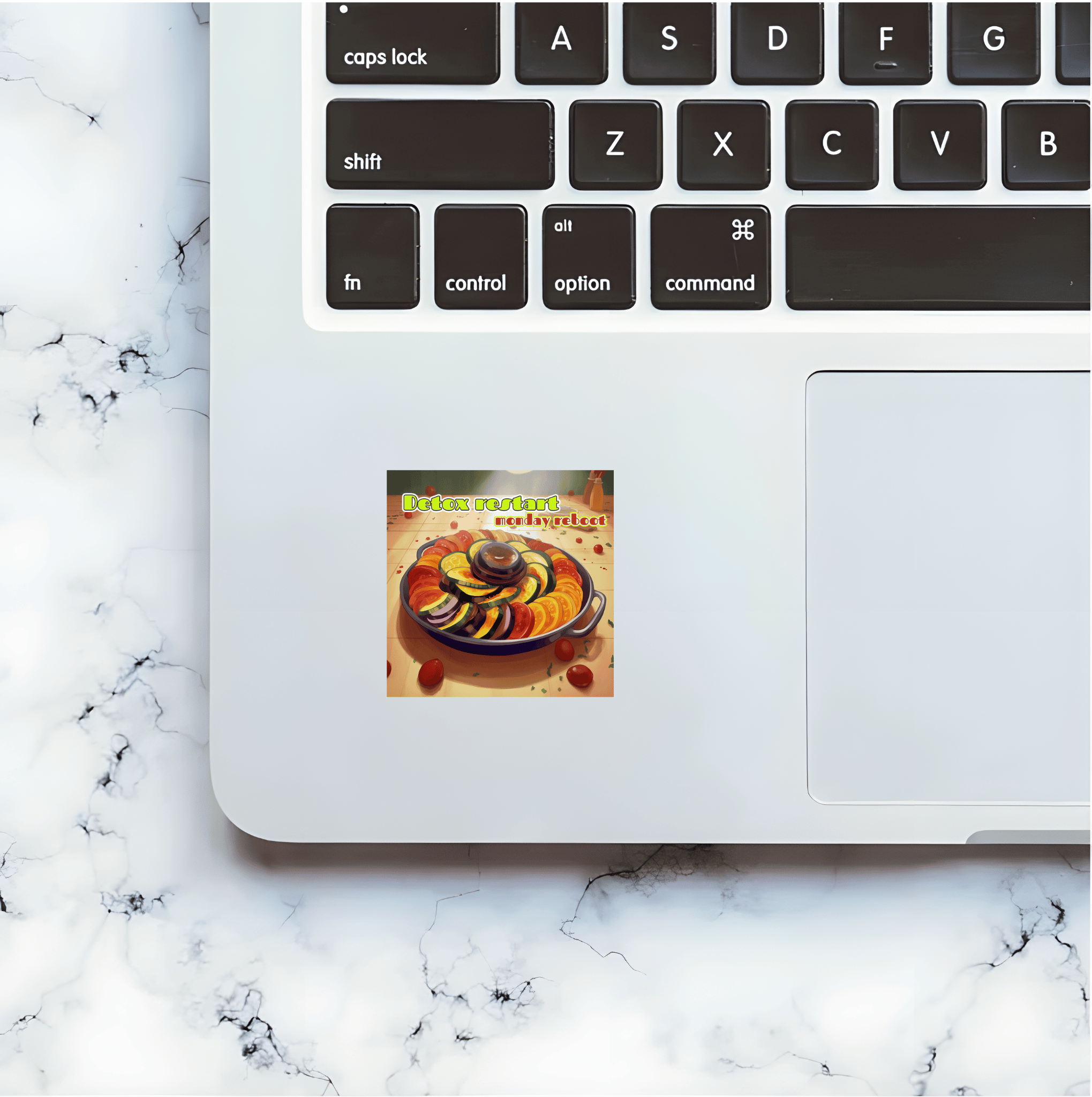 Salad - Detox, restart, and reboot your Monday sticker