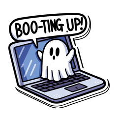 Digital Phantom: The Haunting of the Laptop Ghost