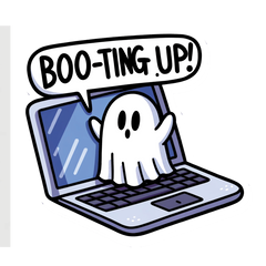 Digital Phantom: The Haunting of the Laptop Ghost