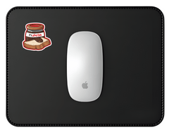 Nutella and Slice - Indulge in the comfort of Netflix, Nutella, and naps sticker