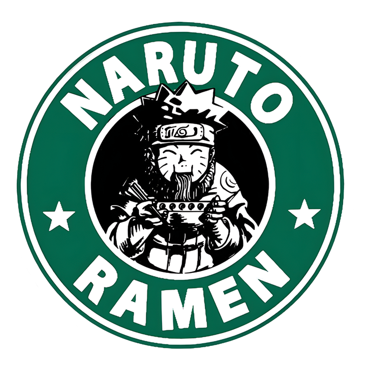 Ninjutsu Noodles - Naruto Ramen Stickers