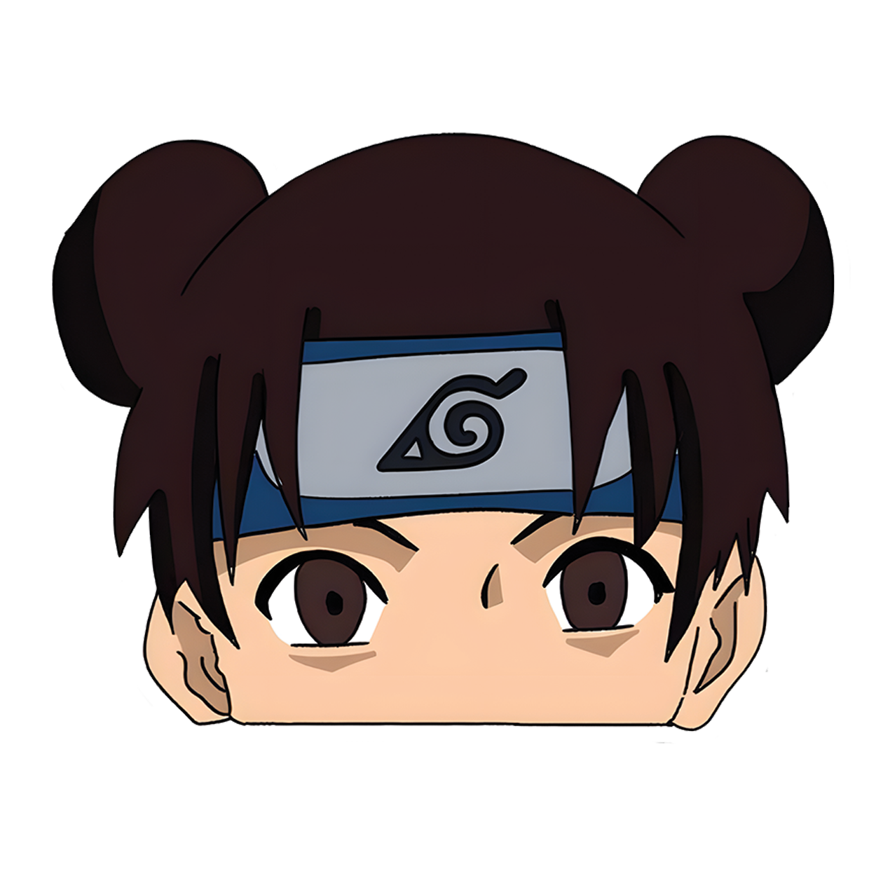 Ninja Spirit - Naruto girl Stickers