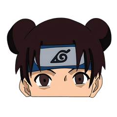 Ninja Spirit - Naruto girl Stickers