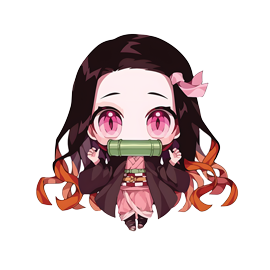 Cherished Reflections - Nezuko-chan Stickers