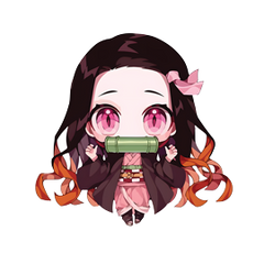 Cherished Reflections - Nezuko-chan Stickers