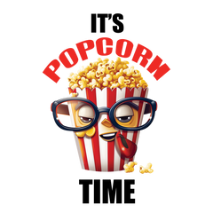 Popcorn - Crunch into the excitement of popcorn time sticker