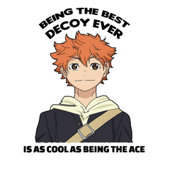 Ace Decoy - Hinata's Heroics Stickers