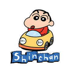 Cheeky Chatter - Shinchan Stickers